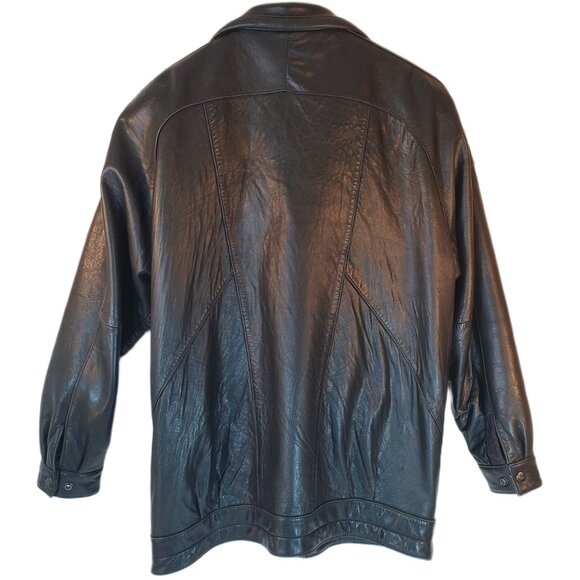 Women's Verducci Leather Thermolite Coat Jacket. Removable Lining. Large - Picture 2 of 13
